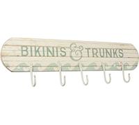 Primitives by Kathy 38435 Slat Wood Hook Board, Bikinis & Trunks