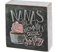 Primitives by Kathy Chalk Sign, Wood, Black