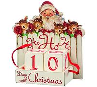 Primitives by Kathy Christmas Block Sign Printed Ho Ho Ho