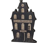 Primitives by Kathy Chunky Shelf Sitter, 4.75 x 8-Inch, Sweet Haunted Home