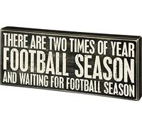 Primitives by Kathy Box Sign, Wood, Football Season