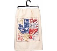 Primitives by Kathy Dish Towel, Cotton, Texas, 28" x 28"
