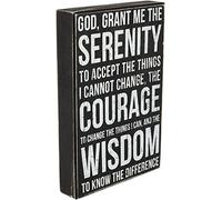 Primitives by Kathy Serenity Prayer Box Sign