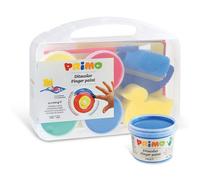 Primo 100G Of Finger Paint 4 Pack With Sponges