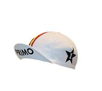 Primo Cappellino Classico Retro Belgium White Cycling Cap