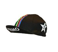 Primo Cappellino Classico Retro World Champion Black Cycling Cap
