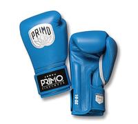 Primo Emblem 2.0 Mayan Blue Boxing Gloves - Genuine Leather - Blue - 12 oz