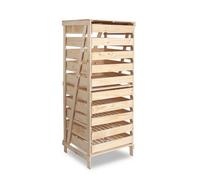Primrose 10 Drawer Wooden Apple Storage Rack 78 X 60Cm