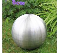 Primrose 12.6Cm Brushed Stainless Steel Gazing Globe Sphere
