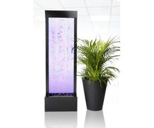 Primrose 122cm Acrylic Bubble Water Wall Cascade with LED Lights & Remote Control Indoor & Outdoor