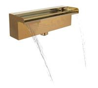 Primrose 15cm Copper Effect Stainless Steel Blade Water Feature Cascade