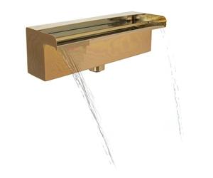Primrose 15cm Copper Effect Stainless Steel Blade Water Feature Cascade