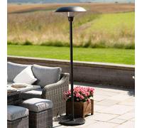Primrose 2.1kW Free Standing Black Outdoor Indoor Halogen Patio Heater IP44 Primrose Black