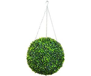 Primrose 28cm Lifelike UV Protected Artificial Topiary Boxwood Ball