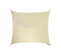 Primrose 2m Square Waterproof Patio Sun Shade Canopy 98% UV Block Free Rope in Off-White Primrose Off-White