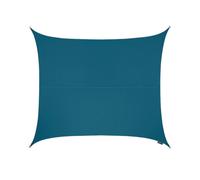 Primrose 3.6m Square Water Resistant Sun Shade Canopy 96.5% UV Block Free Rope in Teal Primrose Teal