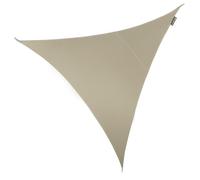 Primrose 3.6m Triangle Water Resistant Patio Sun Shade 96.5% UV Block Free Rope in Camel Primrose Camel