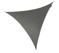 Primrose 3.6m Triangle Water Resistant Patio Sun Shade 96.5% UV Block Free Rope in Dark Grey Primrose Dark Grey