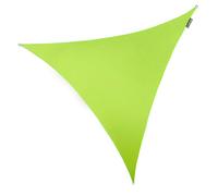 Primrose 3.6m Triangle Waterproof Patio Sun Shade Canopy 98% UV Block Free Rope in Lime Primrose Lime