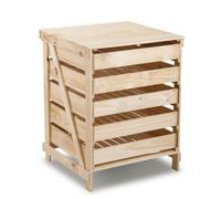 Primrose 5 Drawer Wooden Apple Storage Rack 78 X 60Cm