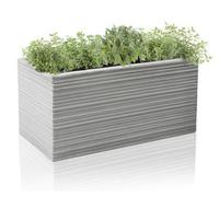 Primrose 50Cm Terracotta Fibrecotta Berniss Trough Planter