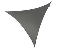 Primrose 5m Triangle Waterproof Patio Sun Shade Canopy 98% UV Block Free Rope in Dark Grey Primrose Dark Grey