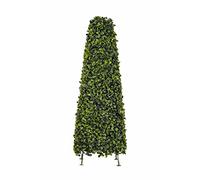 Primrose 60cm Lifelike Artificial Topiary Buxus Obelisk