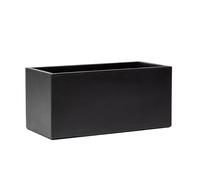 Primrose 60cm Terracotta Fibre Dark Grey Trough Planter Primrose Grey