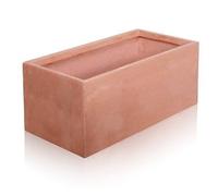 Primrose 60cm Terracotta Fibre Trough Planter Primrose Terracotta