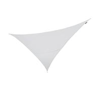 Primrose 6m x 4.2m Triangle Waterproof Sun Shade Canopy 98% UV Block Free Rope in White Primrose White