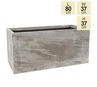 Primrose 80Cm Fibrecotta Large Cement Trough Planter