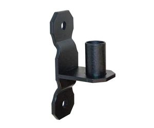 Primrose 8cm Set of 2 Wall Mount Brackets Galvanised Steel Panacea Fence System