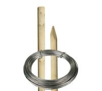 8ft Round Post Screening or Hurdle Installation Kit (First Panel, 2 Posts)