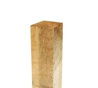 Primrose 8Ft Square Wooden Fence Post (240Cm X 7.5Cm)