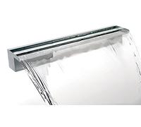 Primrose Stainless Steel Waterfall Blade Cascade - Sheer Descent - Rear Supply L90Cm