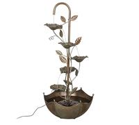 Primrose 96cm Enchanted Zinc Umbrella Cascade Water Feature