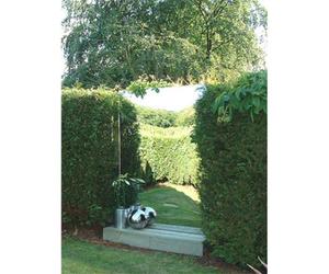 Primrose Acrylic Non Shatter Outdoor Wall Mounted Rectangular Silver Garden Illusion Mirror 120Cm X 60Cm