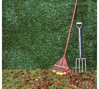 Primrose Artificial Conifer Screening Roll Hedge Fence Privacy W3m x H1.5m in Green Primrose Green