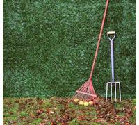 Primrose Artificial Conifer Screening Roll Hedge Fence Privacy W3m x H1.5m in Green Primrose Green