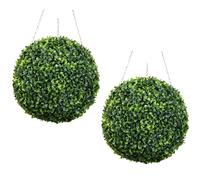 Primrose 38cm Lifelike UV Protected Artificial Topiary Boxwood Ball