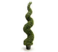 Primrose Artificial Topiary Grass Spiral Swirl Bush 150Cm