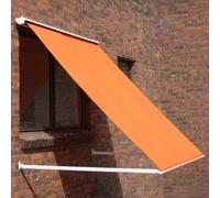 Primrose Awnings 2.0M Half Cassette Drop Arm Awning, Terracotta