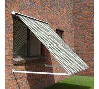 Primrose Awnings 3.0M Half Cassette Drop Arm Awning, Multi Stripe