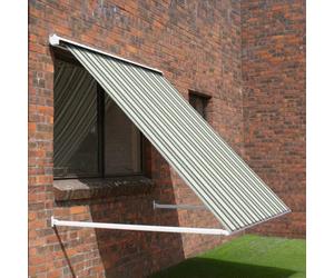 Primrose Awnings 3.0M Half Cassette Drop Arm Awning, Multi Stripe