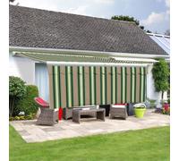 Primrose Awnings 4.5m Dropdown Front Valance In Multi Stripe Primrose Awnings Multicolor 4.5m