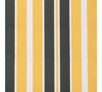 Primrose Awnings Replacement Yellow And Grey Cover For 5.0M X 3M Includes Valance