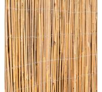 Primrose Bamboo Cane Natural Garden Screening Roll Privacy Fencing Screen W400Cm X H100Cm