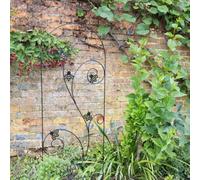 Primrose Bee-Conscious Garden Trellis Plant Support in Black 170cm Primrose Black