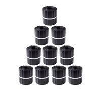 Primrose Black Coated Steel Corrugated Metal Lawn Edging Roll Garden Border 50M