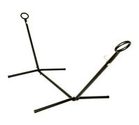 Primrose Black Steel Hammock Stand With Carry Bag Included